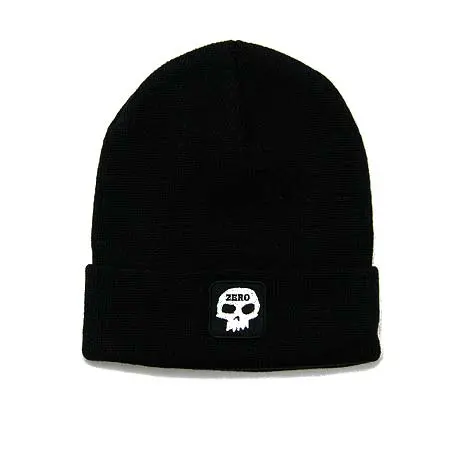 Zero Skull Embroidered Beanie
